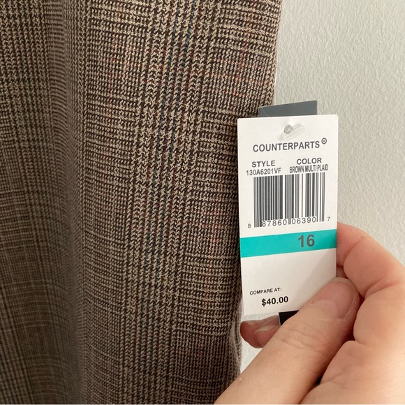 Counterparts | Plaid Lined Skirt - Picture 11 of 12